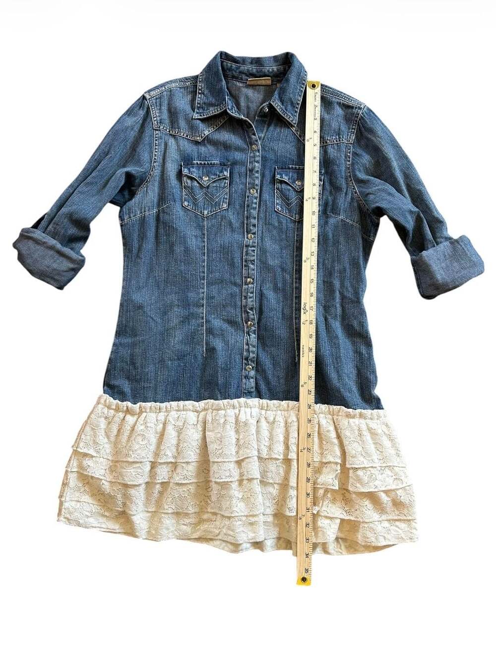 Wrangler Dress, Boho, Levi - Picture 3 of 5